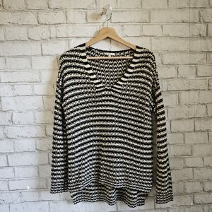MAURICES Oversized Striped Sweater, XS